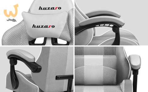 Fotel gamingowy Huzaro Force 4.7 White Mesh Fotel gamingowy Huzaro Force 4.7 White Mesh