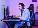 Fotel gamingowy TRUST GXT719 RUYA RGB czarne (25185)
