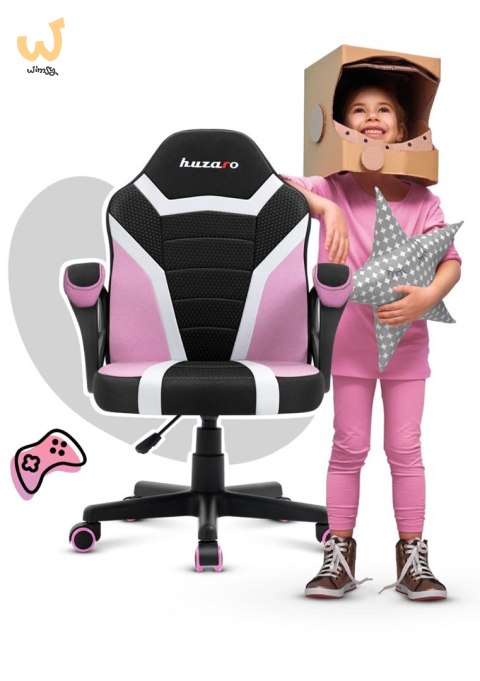 Fotel gamingowy dla dziecka HZ-Ranger 1.0 pink mesh Fotel gamingowy dla dziecka HZ-Ranger 1.0 pink mesh