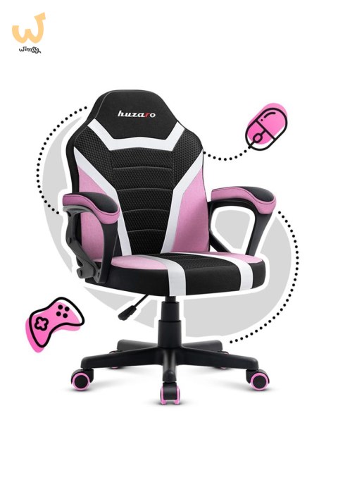 Fotel gamingowy dla dziecka HZ-Ranger 1.0 pink mesh Fotel gamingowy dla dziecka HZ-Ranger 1.0 pink mesh