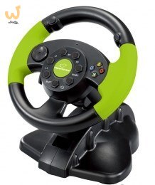 Kierownica Esperanza EG104 (PC, Xbox 360; kolor czarno-zielony) Kierownica Esperanza EG104 (PC, Xbox 360; kolor czarno-zielony)