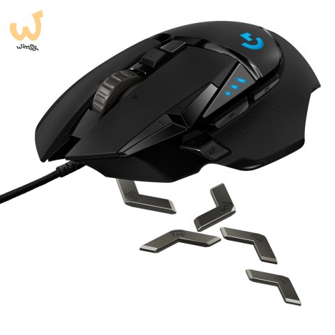 Mysz Logitech G502 Gaming HERO EU 910-005471 (optyczna; 16000 DPI; kolor czarny) Mysz Logitech G502 Gaming HERO EU 910-005471 (optyczna; 16000 DPI; kolor czarny)