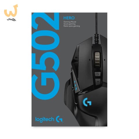 Mysz Logitech G502 Gaming HERO EU 910-005471 (optyczna; 16000 DPI; kolor czarny) Mysz Logitech G502 Gaming HERO EU 910-005471 (optyczna; 16000 DPI; kolor czarny)