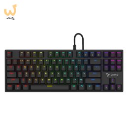 SAVIO KLAWIATURA MECHANICZNA RGB OUTEMU BLUE TEMPEST X2