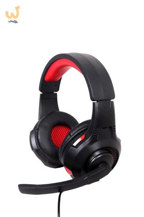 GEMBIRD GAMING SŁUCHAWKI USB 5.1 Z SYSTEMEM SURROUND CZARNO/CZERWONE, MIKROFON, REGULACJA GŁOŚNOŚCI GEMBIRD GAMING SŁUCHAWKI USB 5.1 Z SYSTEMEM SURROUND CZARNO/CZERWONE, MIKROFON, REGULACJA GŁOŚNOŚCI