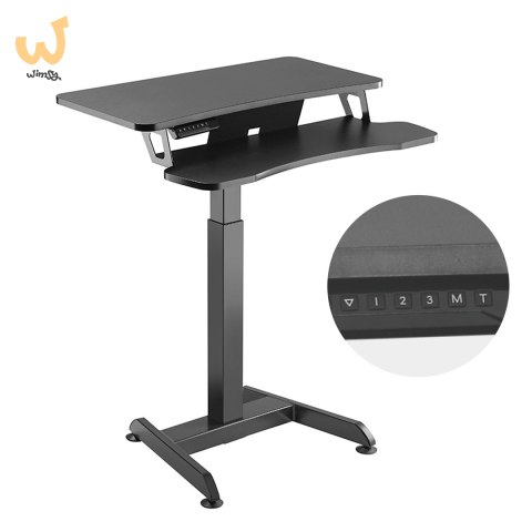 MACLEAN BIURKO ELEKTRYCZNE, STOLIK, STACJA ROBOCZA REGULACJA WYS MAX WYS 122CM MAX 37 KG - DO PRACY STOJĄCO SIEDZĄCEJ MC-835 MACLEAN BIURKO ELEKTRYCZNE, STOLIK, STACJA ROBOCZA REGULACJA WYS MAX WYS 122CM MAX 37 KG - DO PRACY STOJĄCO SIEDZĄCEJ MC-835