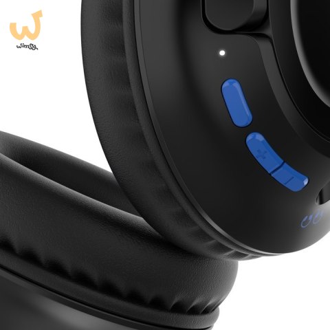 Słuchawki bezprzewodowe Belkin SoundForm Inspire Wireless Over-The-Ear Headset for Kids BT5.2 Black Słuchawki bezprzewodowe Belkin SoundForm Inspire Wireless Over-The-Ear Headset for Kids BT5.2 Black