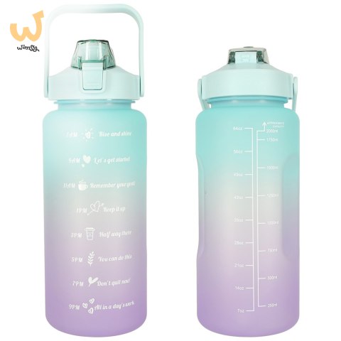 Butelka na wodę bidon 2000ml Butelka na wodę bidon 2000ml