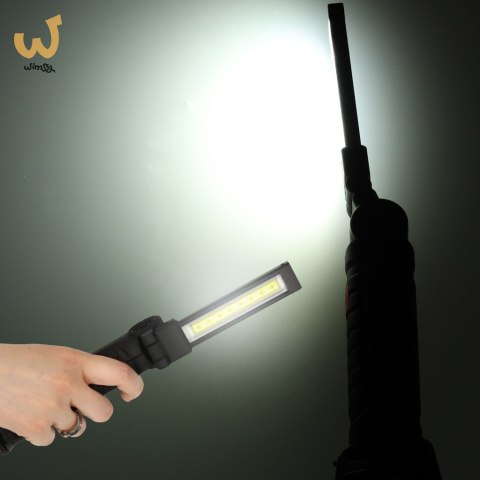 Lampa warsztatowa latarka USB 5 trybów magnes hak akumulator 1200 mAh 200 lm KAFUWELL Lampa warsztatowa latarka USB 5 trybów magnes hak akumulator 1200 mAh 200 lm KAFUWELL