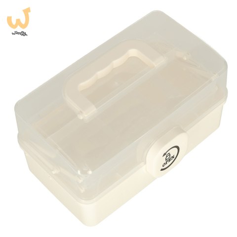 Pojemnik na leki organizer pudełko apteczka 29 x 16 x 15 cm Pojemnik na leki organizer pudełko apteczka 29 x 16 x 15 cm