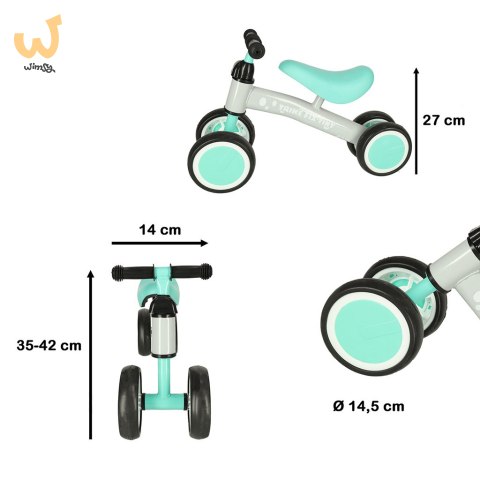 Rowerek Trike Fix Tiny czterokołowy biegowy miętowy Rowerek Trike Fix Tiny czterokołowy biegowy miętowy