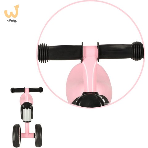 Rowerek Trike Fix Tiny czterokołowy biegowy różowy Rowerek Trike Fix Tiny czterokołowy biegowy różowy