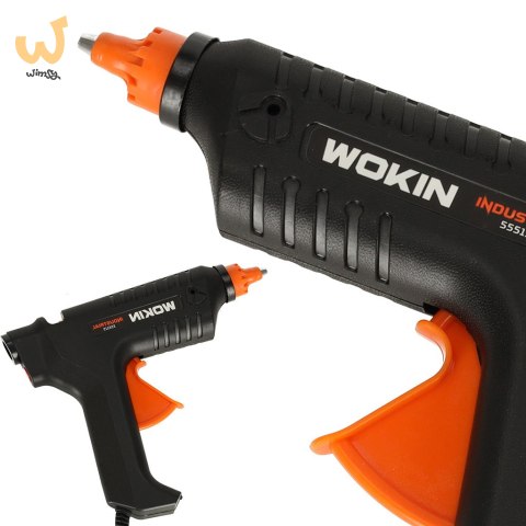 WOKIN Pistolet do kleju klejenia na gorąco 15W + wkłady 11,2mm WOKIN Pistolet do kleju klejenia na gorąco 15W + wkłady 11,2mm