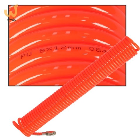 Wąż pneumatyczny spiralny zwijany do kompresora 12mm 15m KAFUWELL Wąż pneumatyczny spiralny zwijany do kompresora 12mm 15m KAFUWELL