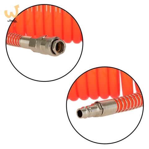 Wąż pneumatyczny spiralny zwijany do kompresora 12mm 15m KAFUWELL Wąż pneumatyczny spiralny zwijany do kompresora 12mm 15m KAFUWELL