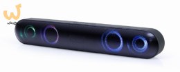 GEMBIRD GŁOŚNIK SOUNDBAR 2X 5W BLUETOOTH CZARNY