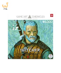 Puzzle Good Loot Gaming 1000 Game Art Chronicles The Witcher Geralt & Vincent van Gogh