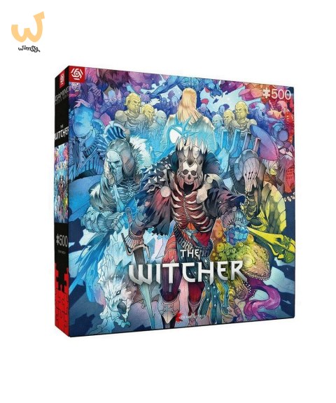 Puzzle Good Loot Gaming 500 The Witcher: Monster Faction Puzzle Good Loot Gaming 500 The Witcher: Monster Faction