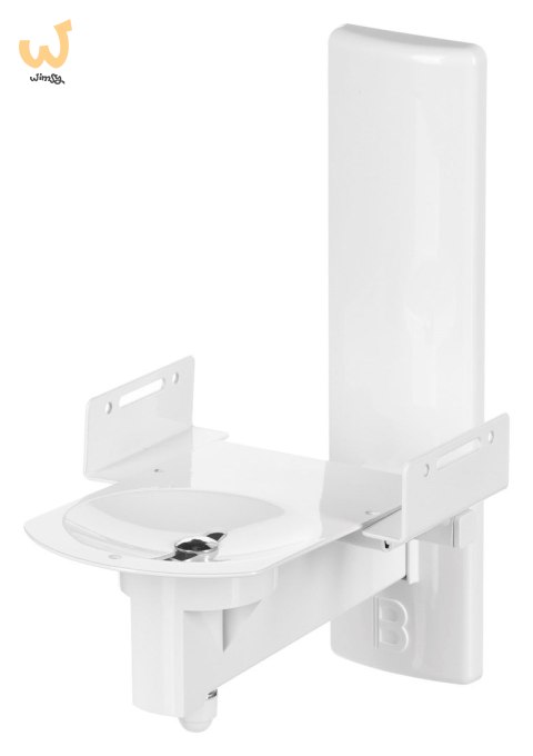 Uchwyt ścienne do głośnika B TECH BT77/W 1MBTG012 (kolor biały) Uchwyt ścienne do głośnika B TECH BT77/W 1MBTG012 (kolor biały)