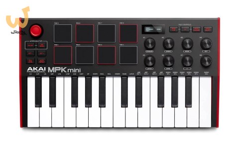 AKAI MPK MINI 3 - Mini klawiatura sterująca AKAI MPK MINI 3 - Mini klawiatura sterująca