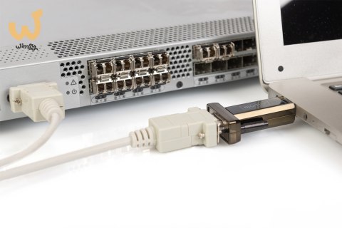Adapter DIGITUS DA-70156 (USB M - RS-232 M; kolor czarny) Adapter DIGITUS DA-70156 (USB M - RS-232 M; kolor czarny)