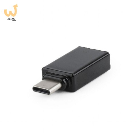 Adapter GEMBIRD A-USB3-CMAF-01 (USB typu C M - USB 3.0 F; kolor czarny) Adapter GEMBIRD A-USB3-CMAF-01 (USB typu C M - USB 3.0 F; kolor czarny)