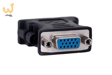 Adapter Lanberg AD-0012-BK (DVI-I (Dual link) M - D-Sub (VGA) F; kolor czarny) Adapter Lanberg AD-0012-BK (DVI-I (Dual link) M - D-Sub (VGA) F; kolor czarny)