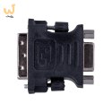 Adapter Lanberg AD-0012-BK (DVI-I (Dual link) M - D-Sub (VGA) F; kolor czarny)