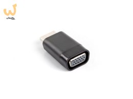 Adapter Lanberg AD-0016-BK (HDMI M - D-Sub (VGA) F; kolor czarny)