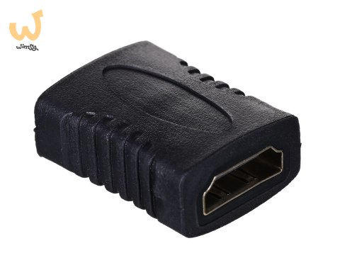 Adapter Lanberg AD-0018-BK (HDMI F - HDMI F; kolor czarny) Adapter Lanberg AD-0018-BK (HDMI F - HDMI F; kolor czarny)