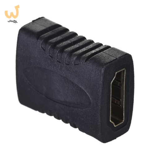 Adapter Lanberg AD-0018-BK (HDMI F - HDMI F; kolor czarny) Adapter Lanberg AD-0018-BK (HDMI F - HDMI F; kolor czarny)