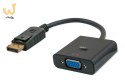 Adapter SAVIO CL-90 (DisplayPort M - D-Sub (VGA) F; 0,20m; kolor czarny)