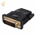Adapter SAVIO cl-21 (HDMI F - DVI-D M; kolor czarny)