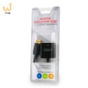 Adapter SAVIO cl-55 (HDMI F - DisplayPort M; 0,10m; kolor czarny)