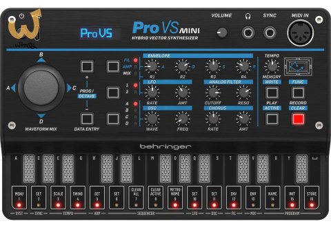 Behringer PRO-VS MINI - Syntezator hybrydowy Behringer PRO-VS MINI - Syntezator hybrydowy