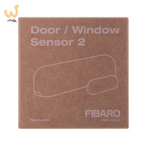FIBARO Czujnik okien/drzwi FGDW-002-7 (wewnętrzny; Z-Wave; kolor czekoladowy) FIBARO Czujnik okien/drzwi FGDW-002-7 (wewnętrzny; Z-Wave; kolor czekoladowy)