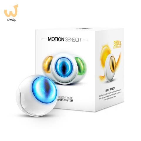 FIBARO Czujnik ruchu FGMS-001 ZW5 (wewnętrzny; Z-Wave; kolor biały) FIBARO Czujnik ruchu FGMS-001 ZW5 (wewnętrzny; Z-Wave; kolor biały)