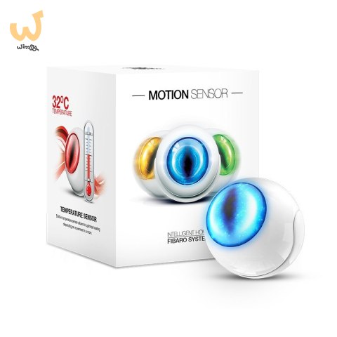 FIBARO Czujnik ruchu FGMS-001 ZW5 (wewnętrzny; Z-Wave; kolor biały) FIBARO Czujnik ruchu FGMS-001 ZW5 (wewnętrzny; Z-Wave; kolor biały)