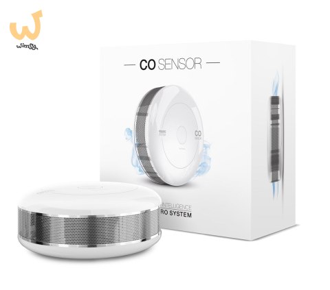 FIBARO Czujnik tlenku węgla CO Sensor FGCD-001 (wewnętrzny; Z-Wave; kolor biały) FIBARO Czujnik tlenku węgla CO Sensor FGCD-001 (wewnętrzny; Z-Wave; kolor biały)