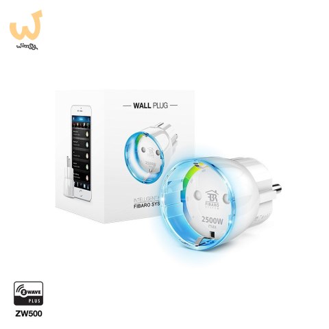 FIBARO Gniazdko inteligentne bezprzewodowe Shuko Z-Wave FGWPF-102 FIBARO Gniazdko inteligentne bezprzewodowe Shuko Z-Wave FGWPF-102