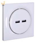FIBARO Gniazdo USB Walli N USB Outlet FGWU-021