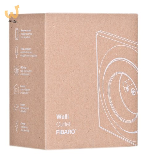 FIBARO Inteligentne gniazdko Walli Outlet type E FGWOE-011 FIBARO Inteligentne gniazdko Walli Outlet type E FGWOE-011