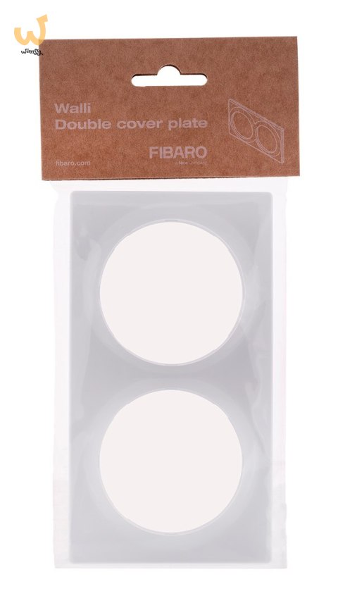 FIBARO Ramka ozdobna podwójna FG-Wx-PP-0003-8 FIBARO Ramka ozdobna podwójna FG-Wx-PP-0003-8
