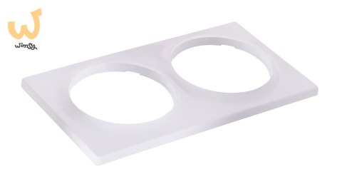 FIBARO Ramka ozdobna podwójna FG-Wx-PP-0003-8 FIBARO Ramka ozdobna podwójna FG-Wx-PP-0003-8