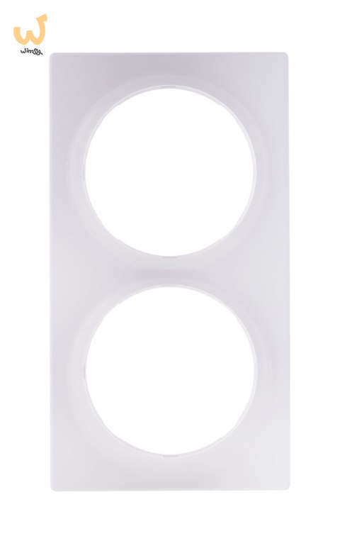 FIBARO Ramka ozdobna podwójna FG-Wx-PP-0003-8 FIBARO Ramka ozdobna podwójna FG-Wx-PP-0003-8