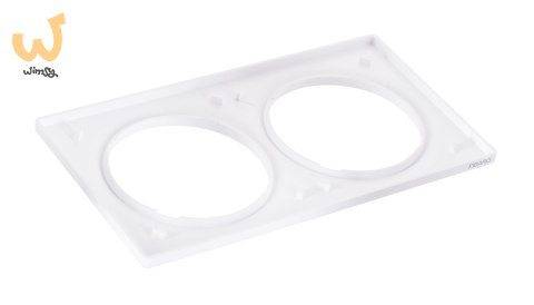 FIBARO Ramka ozdobna podwójna FG-Wx-PP-0003-8 FIBARO Ramka ozdobna podwójna FG-Wx-PP-0003-8