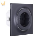 FIBARO Walli Gniazdko N Outlet type F antracyt FGWSONF-011-8