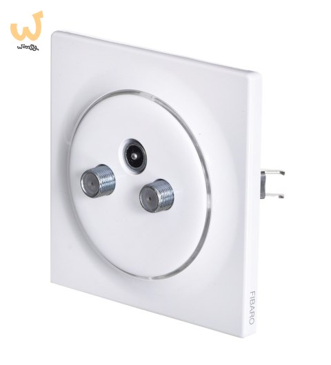 Gniazdko Walli N TV-SAT Outlet FIBARO Walli FGWTFEU-021 Gniazdko Walli N TV-SAT Outlet FIBARO Walli FGWTFEU-021
