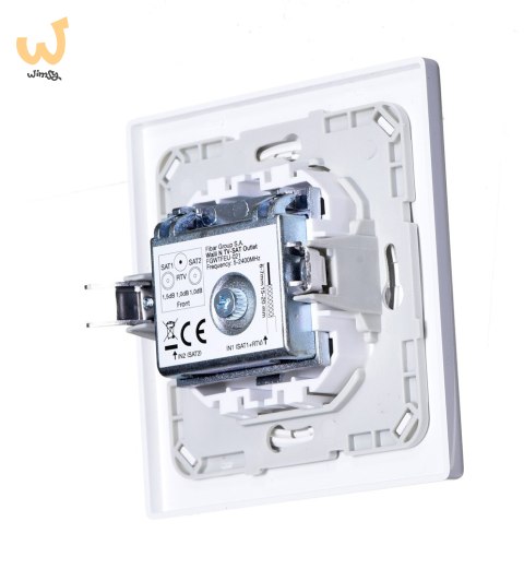Gniazdko Walli N TV-SAT Outlet FIBARO Walli FGWTFEU-021 Gniazdko Walli N TV-SAT Outlet FIBARO Walli FGWTFEU-021