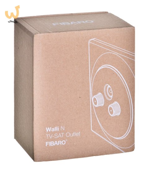 Gniazdko Walli N TV-SAT Outlet FIBARO Walli FGWTFEU-021 Gniazdko Walli N TV-SAT Outlet FIBARO Walli FGWTFEU-021